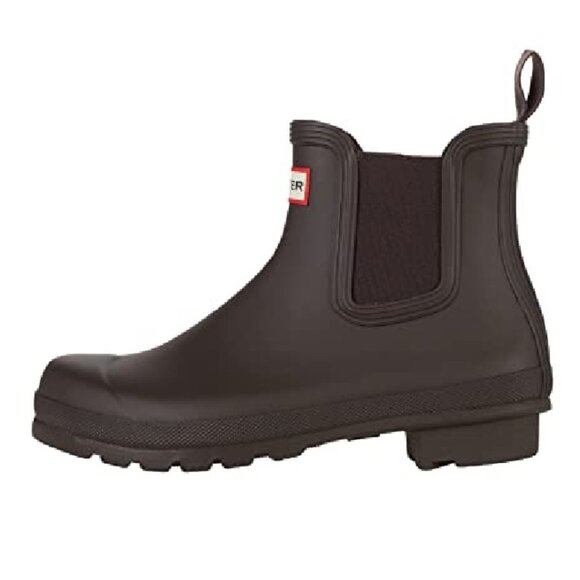 Hunter Footwear Women's Original Chelsea Rain Boot, Bitter Choc Brown - Picture 1 of 1